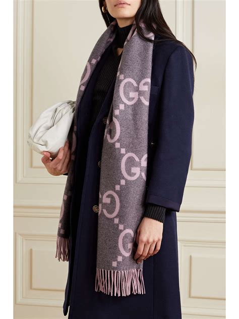 gucci wool stole|net a porter gucci.